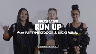 Major Lazer  Run Up feat PARTYNEXTDOOR amp Nicki Minaj Dance Challenge [upl. by Ailesor]