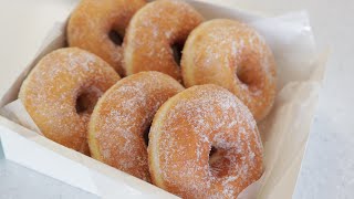 Soft and fluffy homemade donut recipe세상 부드러운 도넛 [upl. by Eisiam]