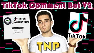 TikTok Comment Bot  Comment automatically on TikTok exe app [upl. by Purdum]