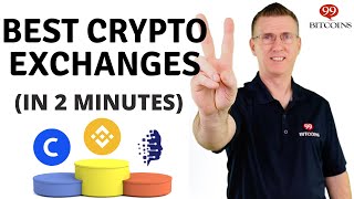 Best Cryptocurrency Exchanges of 2024 in 2 minutes [upl. by Ahsekar]