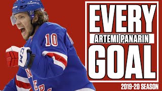 Every Artemi Panarin Goal From The 201920 SeasonSo Far [upl. by Novart981]