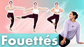 Fouetté Turn Tutorial Step By Step Breakdown [upl. by Atnuahsal]