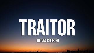 Olivia Rodrigo  traitor Lyrics [upl. by Elinor]