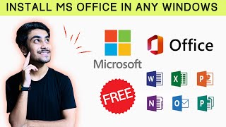 How to Install MS Office  Install MS Word  MS Powerpoint  MS Excel [upl. by Gebhardt]