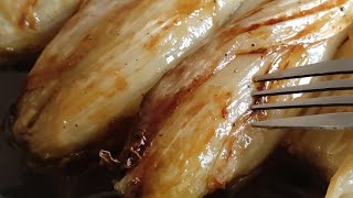 endives caramélisées au miel 😋😋 [upl. by Yona]