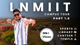 LNMIIT Jaipur Campus Tour 10 [upl. by Dympha537]