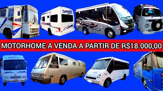 MOTORHOME A VENDA A PARTIR DE R 18 00000 KOMBIHOME E MOTOR CASA A VENDA [upl. by Nichola]