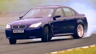 BMW M5 E60 Review TBT  Fifth Gear [upl. by Eiramrebma]