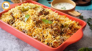 Restaurant Style Beef Biryani Recipe By Food Fusion [upl. by Kyre18]