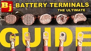 How To Make Your Own Battery Terminals  The Ultimate Guide [upl. by Elleirbag]