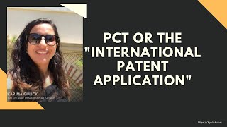 PCT or the quotInternational Patent Applicationquot [upl. by Coke]