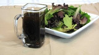 Homemade Balsamic Vinaigrette Salad Dressing  Lynns Recipes [upl. by Elwood]