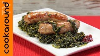 Salsiccia e friarielli  Ricette secondi sfiziosi [upl. by Cissie494]