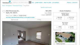 Searching for HUD properties on Foreclosurecom  Listing type help video [upl. by Ailin588]