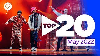 Eurovision Top 20 Most Watched May 2022 [upl. by Ennahgem]