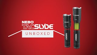 NEBO Unboxed TAC SLYDE  300 Lumen Tactical Flashlight amp Lantern [upl. by Lrig]