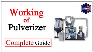 How Pulverizer Works  HiTech Plastic Engineering [upl. by Bittencourt518]