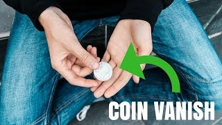 VANISH a Coin at Your FINGER TIPS Tutorial [upl. by Coheman]