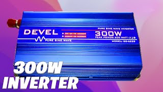 Devel 300w Inverter Review [upl. by Anawahs666]