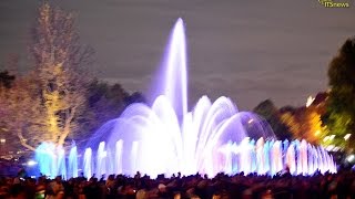 Multimedialny Park Fontann Warszawa 2015 Inauguracja pokazu quotŚwiatła wody” część 1 [upl. by Tucker80]