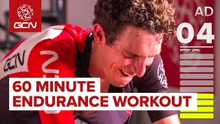 Indoor Cycling Workout  60 Minute Endurance Intervals Fitness Training [upl. by Phillida997]