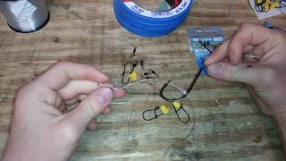 How to tie the BEST Striper fishing rig [upl. by Otti]