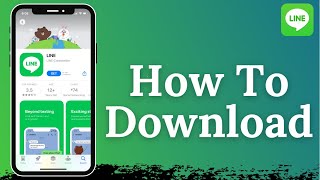 LINE App How to Download and Install [upl. by Bearce]