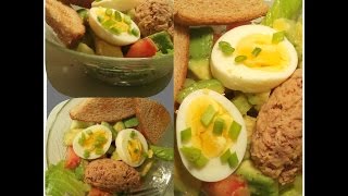 Recette Verrine davocat au thon [upl. by Esilehs]