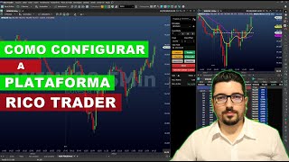 Como configurar a plataforma Rico Trader  Day trade [upl. by Ayihsa]