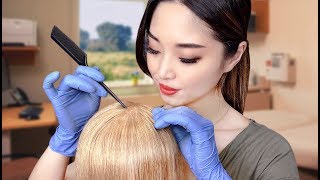 ASMR Doctor Scalp Check and Treatment [upl. by Ferriter507]