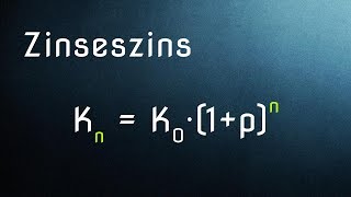 Zinseszins und Zinseszinsformel  Einfache Einführung [upl. by Barling]