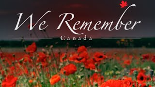 Canada Remembrance Day lest we forget November 11 [upl. by Salvador]