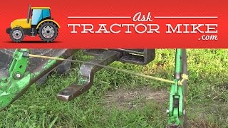 How to Adjust Tractor Three Point Stabilizers [upl. by Noelyn]