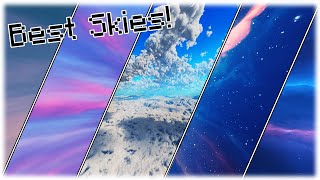 Top 10 BEST Sky Overlays Minecraft 189 [upl. by Seaman]