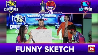 Funny Sketch  Game Show Aisay Chalay Ga League Season 2  TickTocker Vs Champions [upl. by Naimaj]