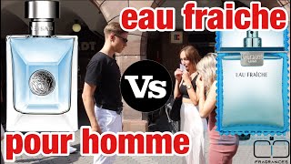 Versace pour homme vs Versace man eau fraîche  fragrance test [upl. by Atok735]