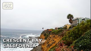 4K Crescent Bay  Point Park  Laguna Beach  California 2022 [upl. by Nonnag489]