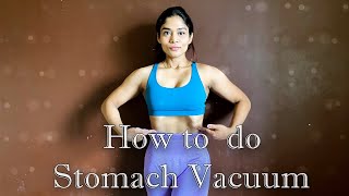 How to do Stomach Vacuum [upl. by Tierney]