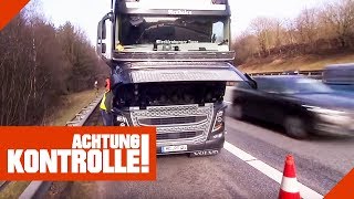 LKWPanne auf Autobahn Findet der Truckservice den Defekt  Achtung Kontrolle  kabel eins [upl. by Lecia553]