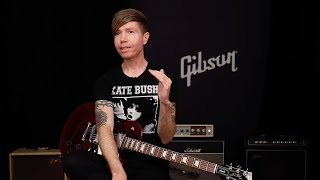 Jade Puget of AFI Demos The Gibson Les Paul Studio [upl. by Roderica]