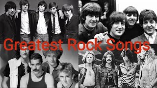 Top 200 Greatest Rock Songs Of All Time [upl. by Kolk]