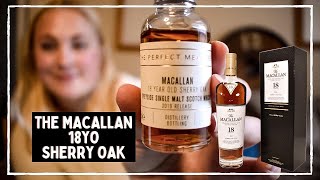 The Macallan 18 Sherry Oak Review Scotch Speyside Single Malt [upl. by Colombi640]