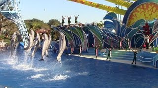 Dolphin Island Christmas at SeaWorld San Diego 122314 [upl. by Llemar]