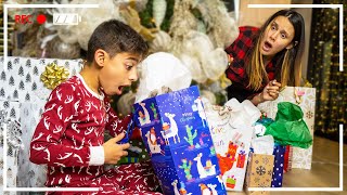 We CAUGHT our SON Opening Christmas Presents EARLY  The Royalty Family [upl. by Edas]