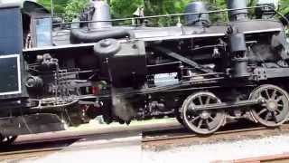 Heisler Geared Steam Locomotive 6 of The Cass Scenic RR [upl. by Koa992]