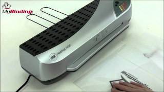 GBC HeatSeal H425 Pouch Laminator Demo Video [upl. by Nicolina]