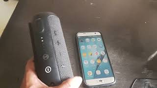 HOW TO CONNECT YOUR SMARTPHONE TO THE BLUETOOTH SPEAKER [upl. by Hays]