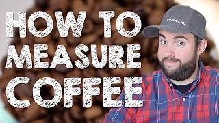 How to Measure Coffee and Water Perfectly [upl. by Atirihs]