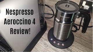 Nespresso Aeroccino 4 Milk Frother Review  Worth upgrading from the Aeroccino 3 [upl. by Negroj180]