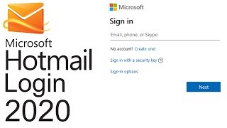 Hotmail Login  wwwhotmailcom Login Help  Hotmailcom Sign In [upl. by Longawa]